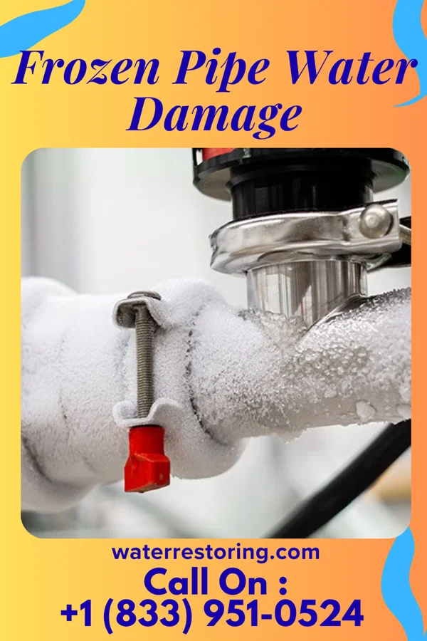 Frozen Pipe Water Damage in Columbia, PA